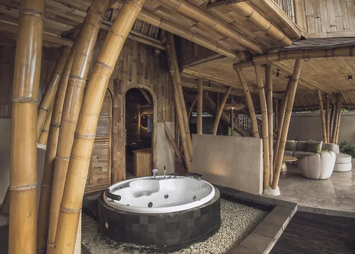 فيلة Equipoise Resort- Luxury Eco Bamboo In Ubud By Ini Vie Hospitality (adults Only) تيغالالانغْ