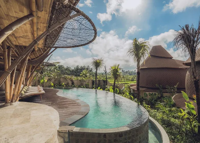 فيلة Equipoise Resort- Luxury Eco Bamboo In Ubud By Ini Vie Hospitality (adults Only) تيغالالانغْ