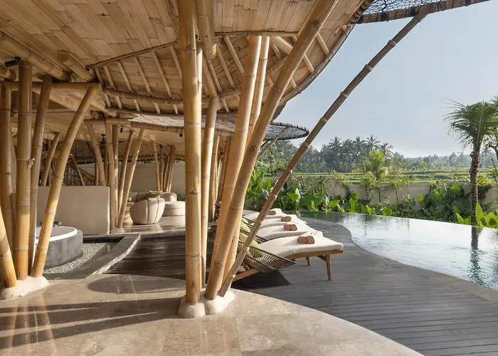 فيلة Equipoise Resort- Luxury Eco Bamboo In Ubud By Ini Vie Hospitality (adults Only) تيغالالانغْ